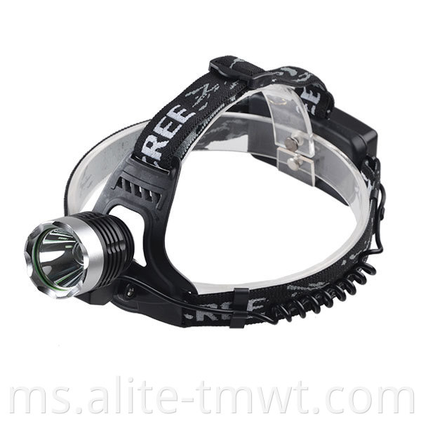 LED Miner Chargable Headlamp Aluminium LED Batubara Pelombong Headlamp